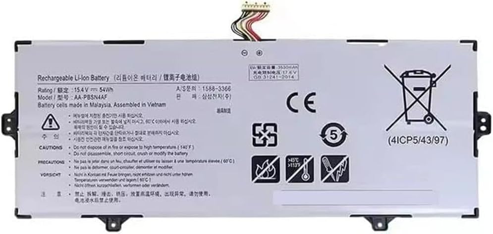 (Bild für) AA-PBSN4AF AAPBSN4AF Samsung Notebook 9 Pen 13 Inch NP930SBE NT930SBE Ersatz akku
