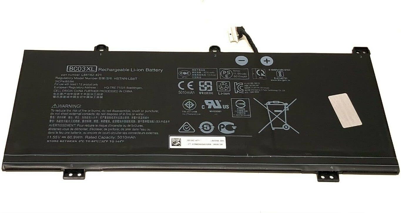 (Bild für) BC03XL HP Pro C640 Chromebook x360 14C-CA0053DX 14C-CAO000 14C-CAO0OOND HSTNN-IB9 L84182-421 L84398-005 L84182-1C1 Ersatz akku