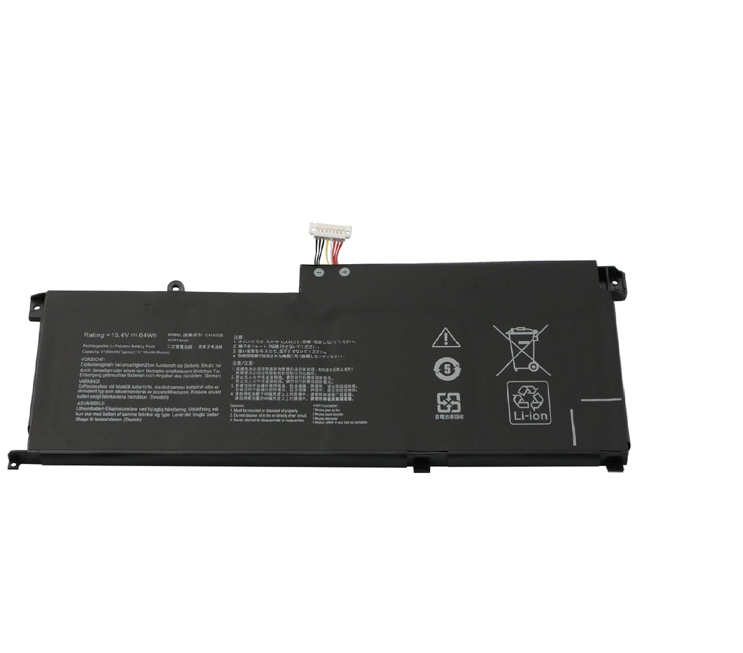 C41N2002 Asus ZenBook Pro 15 UX535L UX535LH UX535LI 15,4V Ersatz Akku