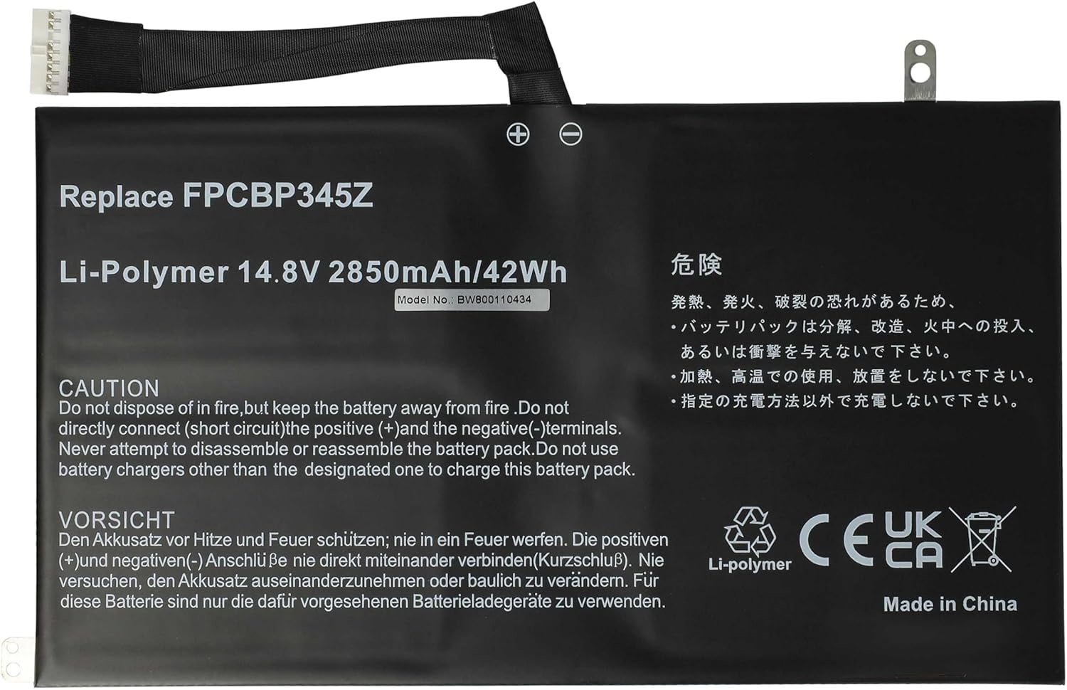 (Bild für) FMVNBP219 FPCBP345Z FPB0280 Fujitsu LifeBook UH572 UH552 Ultrabook Ersatz akku
