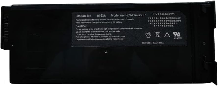 (Bild für) DurabooK SA14-3S3P 3ICR19/66-3 11.1V Durabook SA14 Ersatz akku